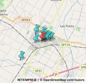 Mappa Area Parcheggio dietro Collegiata, 48022 Lugo RA, Italia (0.62636)