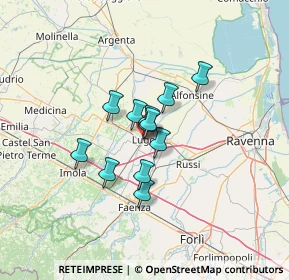 Mappa Piazza Girolamo Savonarola, 48022 Lugo RA, Italia (8.0825)