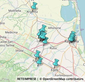 Mappa Via Toscana, 48022 Lugo RA, Italia (11.41875)