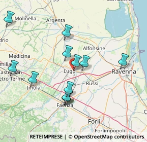 Mappa Via Toscana, 48022 Lugo RA, Italia (15.21333)