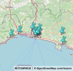 Mappa Via Leonardo Montaldo, 16137 Genova GE, Italia (8.44083)