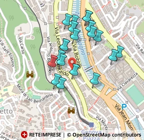 Mappa Via Leonardo Montaldo, 16137 Genova GE, Italia (0.2045)