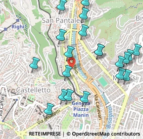 Mappa Via Leonardo Montaldo, 16137 Genova GE, Italia (0.5675)