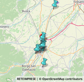 Mappa Via Roero, 12100 Cuneo CN, Italia (4.78455)