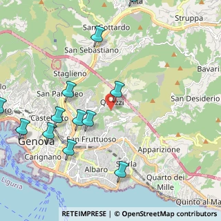 Mappa Via Edera, 16144 Genova GE, Italia (2.575)