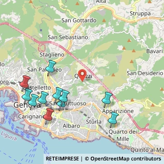 Mappa Via Edera, 16144 Genova GE, Italia (2.48909)