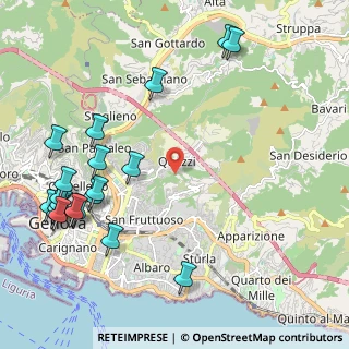 Mappa Via Edera, 16144 Genova GE, Italia (2.7835)