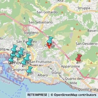 Mappa Via Edera, 16144 Genova GE, Italia (2.69182)