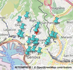 Mappa Salita Emanuele Cavallo, 16125 Genova GE, Italia (0.846)