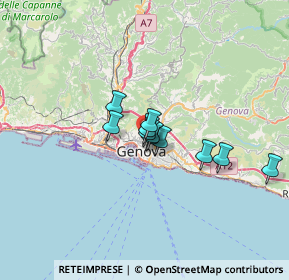 Mappa Via Giuseppe Ferrari, 16125 Genova GE, Italia (4.05273)