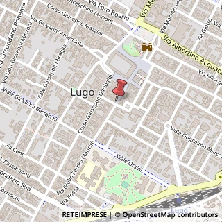 Mappa Via Francesco Baracca, 21, 48022 Lugo, Ravenna (Emilia Romagna)