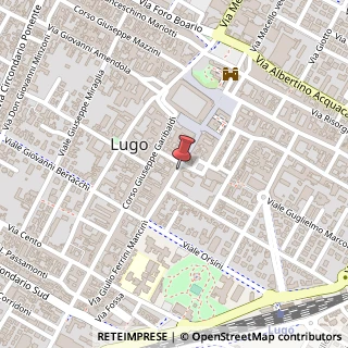 Mappa Via baracca francesco 54, 48022 Lugo, Ravenna (Emilia Romagna)