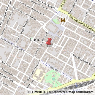 Mappa Via Francesco Baracca, 35/1, 48022 Lugo, Ravenna (Emilia Romagna)