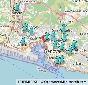 Mappa Via di Prè, 16126 Genova GE, Italia (1.91333)