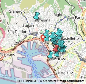 Mappa Via di Prè, 16126 Genova GE, Italia (0.6955)