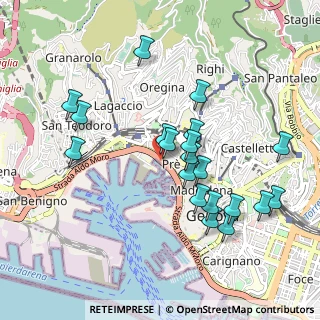 Mappa Via di Prè, 16126 Genova GE, Italia (0.9545)