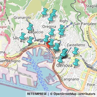 Mappa Via di Prè, 16126 Genova GE, Italia (0.843)