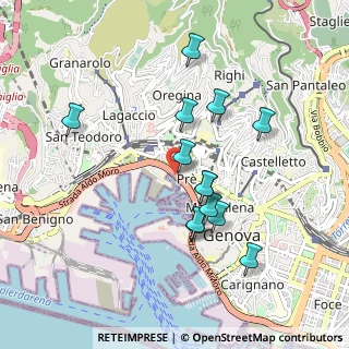 Mappa Via di Prè, 16126 Genova GE, Italia (0.86308)