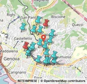 Mappa Via Orfani, 16137 Genova GE, Italia (0.778)