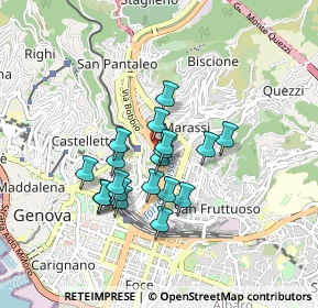 Mappa Piazza G. Dom, 16100 Genova GE, Italia (0.701)