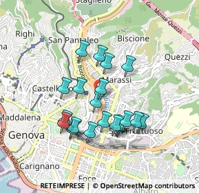 Mappa Piazza G. Dom, 16100 Genova GE, Italia (0.7735)