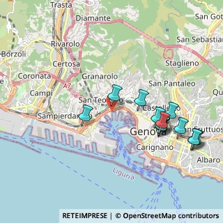Mappa E25, 16126 Genova GE, Italia (2.17154)