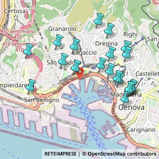 Mappa E25, 16126 Genova GE, Italia (1.1225)