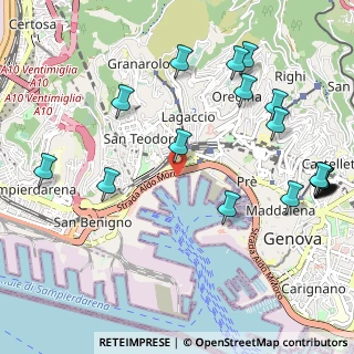 Mappa E25, 16126 Genova GE, Italia (1.383)