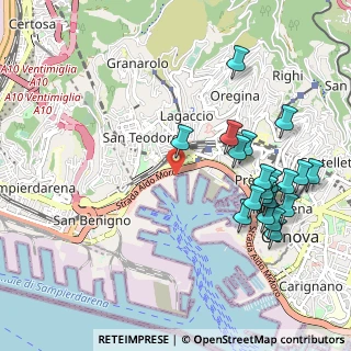 Mappa E25, 16126 Genova GE, Italia (1.158)