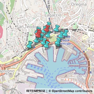Mappa E25, 16126 Genova GE, Italia (0.2885)