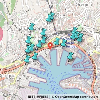 Mappa E25, 16126 Genova GE, Italia (0.467)