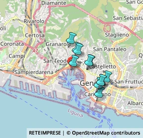 Mappa Ponte Dei Mille, 16126 Genova GE, Italia (1.29273)