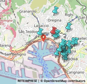 Mappa Ponte Dei Mille, 16126 Genova GE, Italia (0.9675)