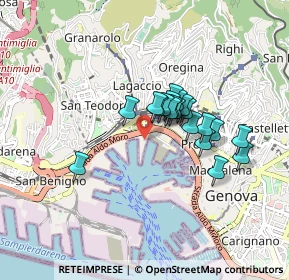 Mappa Ponte Dei Mille, 16126 Genova GE, Italia (0.62)