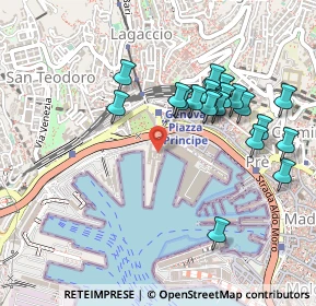 Mappa Ponte Dei Mille, 16126 Genova GE, Italia (0.4805)