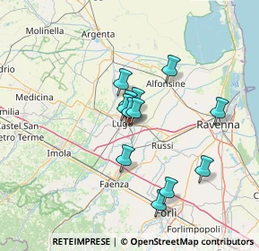 Mappa Via degli Estensi, 48022 Lugo RA, Italia (10.70083)