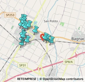 Mappa Via degli Estensi, 48022 Lugo RA, Italia (1.72063)