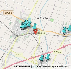 Mappa Via degli Estensi, 48022 Lugo RA, Italia (2.11692)