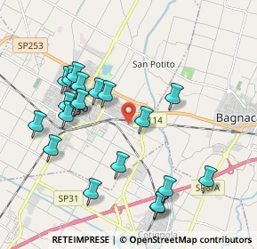 Mappa Via degli Estensi, 48022 Lugo RA, Italia (2.09)