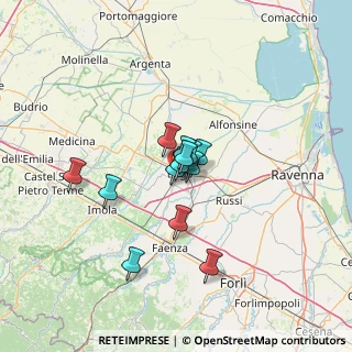 Mappa Via Paurosa, 48022 Lugo RA, Italia (8.69154)