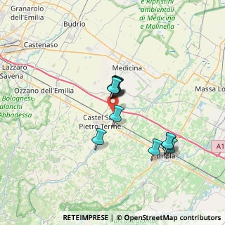 Mappa Via Madonnina, 40024 Castel San Pietro Terme BO, Italia (5.58364)