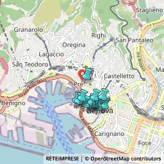 Mappa Via delle Fontane, 16126 Genova GE, Italia (0.74923)