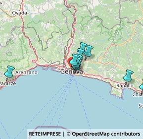 Mappa Salita Superiore della Rondinella, 16124 Genova GE, Italia (13.33909)