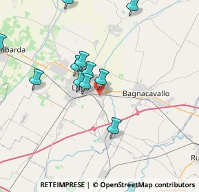 Mappa Via Uguccione della Faggiola, 48022 Lugo RA, Italia (4.23833)