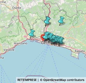 Mappa Via Mario Malfettani, 16151 Genova GE, Italia (7.89063)