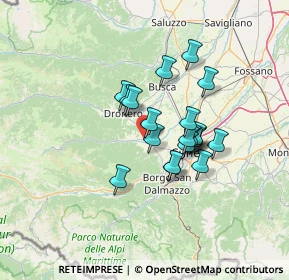 Mappa Via Milano, 12023 Caraglio CN, Italia (10.17)