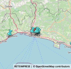Mappa Via alla Stazione per Casella, 16122 Genova GE, Italia (21.515)