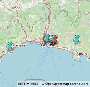 Mappa Via Melegari, 16149 Genova GE, Italia (15.64667)