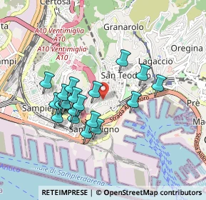 Mappa Via Melegari, 16149 Genova GE, Italia (0.787)