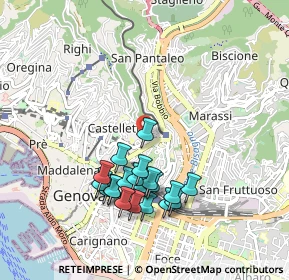 Mappa Corso Carlo Armellini, 16122 Genova GE, Italia (0.9135)